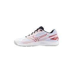 Buty do siatkówki Mizuno Cyclone Speed 4. Białe buty sportowe męskie Mizuno, bez zapięcia, do biegania. Za 295.15 zł.
