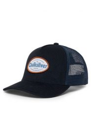 Quiksilver Czapka z daszkiem Happy French Hours EQYHA03413 Granatowy. Niebieskie rękawiczki męskie Quiksilver, bez wzorów, z bawełny. Za 129.99 zł.