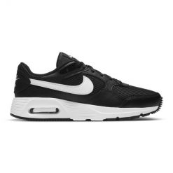 Buty Nike Air Max Sc CW4554-001 czarne. Czarne obuwie sportowe damskie bez wzorów, z gumy, nike air max. Za 569.62 zł.