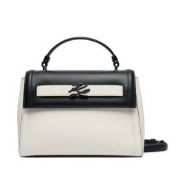 Torebka KARL LAGERFELD. Czarne torebki do ręki damskie KARL LAGERFELD, bez wzorów, klasyczne, bez dodatków. Za 1,299.00 zł.