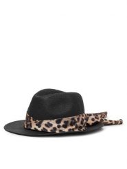 Liu Jo Kapelusz VA6208 T9437 Czarny. Czarne czapki i kapelusze damskie Liu Jo, bez wzorów, z syntetyku. Za 259.99 zł.