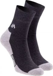 Męskie skarpety za kostkę Martes BENEO 2-PACK black/grey rozmiar 39-42. Czarne skarpety męskie MARTES, bez wzorów. Za 21.58 zł.