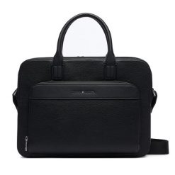 Torba na laptopa Tommy Hilfiger. Czarne torby na laptopa męskie Tommy Hilfiger, bez wzorów. Za 749.99 zł.