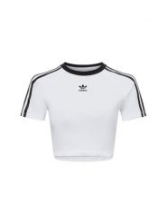 Adidas Originals Koszulka Kobiety Bawełna biały, XS. Białe koszulki sportowe damskie adidas Originals, xs, bez wzorów, z bawełny, bez kołnierzyka, bez ramiączek. Za 159.95 zł.