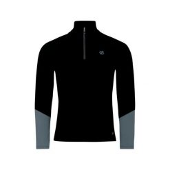 Dżersej z długim rękawem Dare 2B Torrek Lite. Czarne bluzy męskie Dare 2b, bez wzorów, z dżerseju, bez kaptura. Za 174.50 zł.