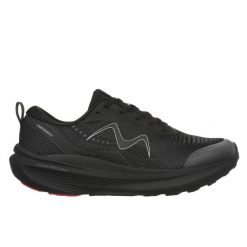 Damskie buty do biegania MBT MBT-1000 II Lace Up. Czarne obuwie sportowe damskie MBT, bez wzorów, z gumy, do biegania. Za 535.50 zł.