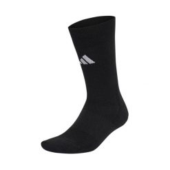 Skarpety adidas Football Crew Performance Socks Cushioned. Czarne skarpety męskie Adidas, bez wzorów. Za 51.99 zł.
