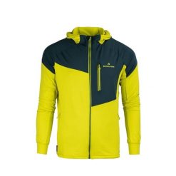 Bluza streczowa męska Swiftmove. Żółte bluzy męskie Bergson, l, bez wzorów, bez kaptura. Za 237.00 zł.