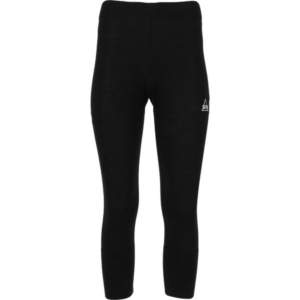 Damskie legginsy SOS Nuuk. Czarne legginsy damskie SOS, bez wzorów, z wełny. Za 382.50 zł.
