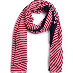 Szal TOMMY HILFIGER - Sailing Stripe Print Scarf AW0AW06191 614. Szaliki i chusty damskie marki Tommy Hilfiger. Za 229.00 zł.