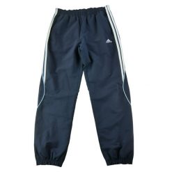 Second life - Adidas spodnie dresowe męskie - Stan bardzo dobry. Niebieskie spodnie sportowe męskie Adidas, l, bez wzorów, z dresówki, do biegania. Za 127.76 zł.