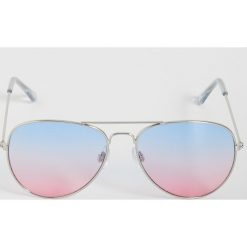 Okulary przeciwsłoneczne z efektem ombre - Wielobarwn. Szare okulary przeciwsłoneczne damskie Sinsay. Za 19.99 zł.