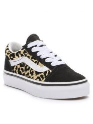 Vans Tenisówki Old Skool VN0A7Q5FABS1 Czarny. Czarne buty sportowe dziewczęce Vans, bez wzorów, ze skóry, bez zapięcia. Za 169.99 zł.