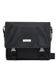 Calvin Klein Torba Sleek Small Messenger LV04D3147G Czarny. Czarne torby na ramię męskie Calvin Klein, bez wzorów, z materiału, na ramię. Za 429.99 zł.