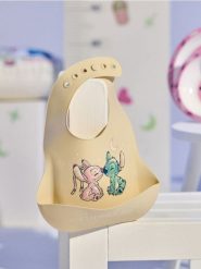 Silikonowy śliniak Lilo & Stitch - wielobarwny. Śliniaki dla dzieci Sinsay, bez wzorów. Za 12.99 zł.