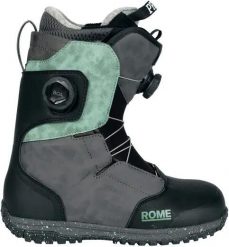 Sporty zimowe Buty Rome Women's Bodega BOA Buty Snowboardowe - Czarny - 38.5. Czarne obuwie sportowe damskie Rome, bez wzorów, snowboardowy. Za 1,416.40 zł.