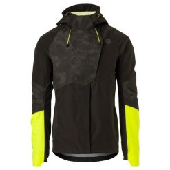 Commuter Rain Jacket Commuter Men Hi-vis & Reflection Black. Żółte buty sportowe męskie AGU, m, bez wzorów, rowerowe. Za 860.90 zł.