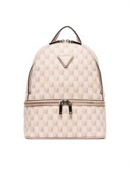 Guess Plecak TWLW96 76032 Różowy. Czerwone plecaki damskie Guess, z aplikacjami, ze skóry. Za 439.99 zł.