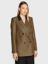 TWINSET Marynarka 222TT2317 Złoty Regular Fit. Żółte żakiety damskie Twinset, bez wzorów, z wełny. Za 1,359.00 zł.