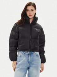 Calvin Klein Jeans Kurtka puchowa J20J223577 Czarny Relaxed Fit. Czarne kurtki damskie Calvin Klein Jeans, l, bez wzorów, z jeansu, bez kaptura. Za 519.99 zł.