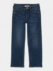 Tom Tailor Jeansy 1038106 Granatowy Regular Fit. Niebieskie jeansy dla chłopców Tom Tailor, z bawełny. Za 189.99 zł.