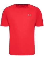 Under Armour Koszulka techniczna Ua Tech™ 2.0 1326413 Czerwony Regular Fit. Czerwone koszulki sportowe męskie Under Armour, m, bez wzorów, z syntetyku, bez kołnierzyka, bez ramiączek, na fitness i siłownię. Za 79.99 zł.