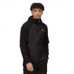Kurtka uniwersalna męska Regatta Hybridjacke Andreson Vii. Czarne kurtki sportowe męskie Regatta, m, bez wzorów, z puchu, trekkingowe. W wyprzedaży za 269.75 zł.