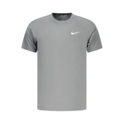 Koszulka sportowa męska Nike nessa586gr051xl. Szare koszulki sportowe męskie Nike, m, bez wzorów, bez kołnierzyka, bez ramiączek. Za 201.05 zł.