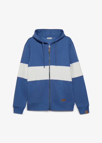 Bluza z kapturem, regular fit. Niebieskie bluzy męskie bonprix, m, bez wzorów, z kapturem. Za 129.99 zł.