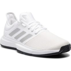 Buty adidas - GameCourt M CG6333 Ftwwht/Msilve/Cblack. Buty sportowe męskie marki B'TWIN. Za 249.00 zł.