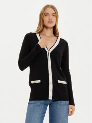Marciano Guess Kardigan 4BGR20 5838Z Czarny Regular Fit. Czarne kardigany damskie Marciano Guess, m, z aplikacjami, z syntetyku. Za 369.99 zł.