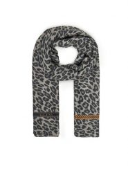 Guess Szal AW5349 MOD03 Szary. Szare rękawiczki damskie Guess, z aplikacjami, z materiału. Za 199.99 zł.