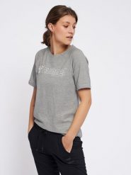 Koszulka damska Hummel hmlzenia. Czarne koszulki sportowe damskie Hummel, xs, bez wzorów, z bawełny, bez kołnierzyka, bez ramiączek, na fitness i siłownię. Za 147.00 zł.