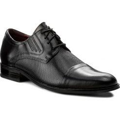 Półbuty LASOCKI FOR MEN - MB-KRIS-02 Czarny. Czarne eleganckie półbuty Lasocki For Men, ze skóry. Za 179.99 zł.