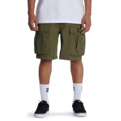 Szorty spacerowe dla Mężczyzn TUNDRA 22". Brązowe szorty męskie DC Shoes, m, bez wzorów, z bawełny. Za 276.85 zł.