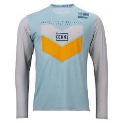 Dżersej z długim rękawem Kenny Prolight Slim Fit. Niebieskie bluzy męskie KENNY, bez wzorów, z dżerseju, bez kaptura. Za 277.50 zł.