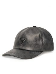 Guess Czapka z daszkiem AM9546 POL01 Szary. Szare rękawiczki damskie Guess, z aplikacjami, z materiału. Za 199.99 zł.