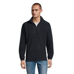 Bluza Polarowa Unisex Dla Dorosłych Ness Half Zip. Niebieskie bluzy męskie SOL'S, na zimę, l, bez wzorów, z polaru, bez kaptura. Za 117.99 zł.