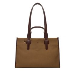 Torebka Weekend Max Mara. Brązowe torebki do ręki damskie Weekend Max Mara, bez wzorów, klasyczne, bez dodatków. Za 1,549.00 zł.