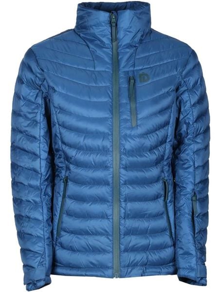 Damski płaszcz zimowy Fundango Rauris Down. Niebieskie płaszcze damskie Fundango, na zimę, m, bez wzorów, z materiału, sportowe, długie, bez kaptura. Za 519.90 zł.