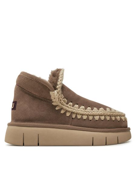 Mou Śniegowce Eskimo Bounce Sneaker FW531009A Brązowy. Brązowe śniegowce i trapery damskie Mou, ze skóry. Za 1,049.00 zł.