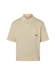 BLKVIS koszulka polo z dzianiny Mężczyźni Bawełna biały, S. Białe koszulki polo męskie BLKVIS, m, bez wzorów, z bawełny, klasyczne, bez ramiączek. Za 179.95 zł.