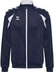Kurtka z dresu Hummel Core 2.0. Czarne kurtki damskie Hummel, m, bez wzorów, z dresówki, bez kaptura, na fitness i siłownię. Za 262.50 zł.