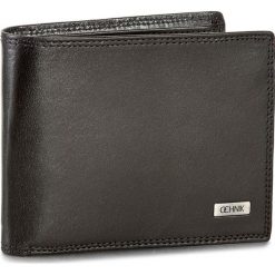 Duży Portfel Męski OCHNIK - PL-118 Black. Czarne portfele męskie Ochnik, ze skóry. Za 249.90 zł.