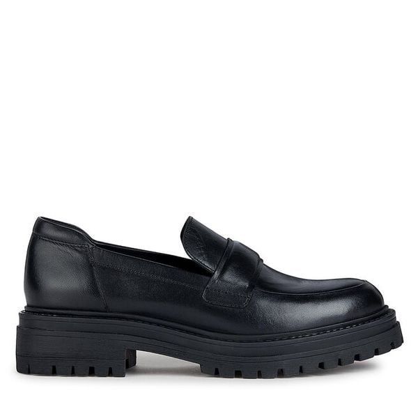 Loafersy Geox. Czarne mokasyny damskie Geox. Za 279.99 zł.