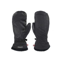 Rękawiczki narciarskie i snowboardowe damskie KINETIXX Ashly Mitt GTX black. Czarne rękawiczki damskie KINETIXX, na zimę, bez wzorów, sportowe. W wyprzedaży za 390.00 zł.