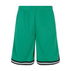 Szorty z dzianiny w paski Urban Classics. Czarne krótkie spodenki sportowe męskie Urban Classics, l, bez wzorów, z dzianiny. Za 127.20 zł.