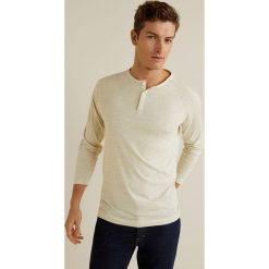 Mango Man - Longsleeve Richard. Bluzki z długim rękawem męskie marki Mango Man. Za 79.90 zł.