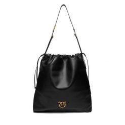 Torebka PINKO. Czarne torebki do ręki damskie Pinko, bez wzorów, bez dodatków. Za 1,849.00 zł.