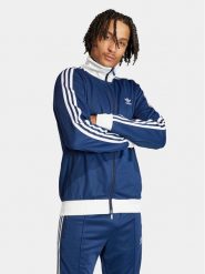Adidas Bluza adicolor Classics Beckenbauer IP0418 Niebieski Slim Fit. Niebieskie bluzy męskie Adidas, m, bez wzorów, z bawełny, bez kaptura. Za 239.99 zł.